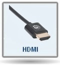 HDMI ultra delgado 4K@60Hz, 1080p, 18Gbps, 3D, UHD, HEC, ARC